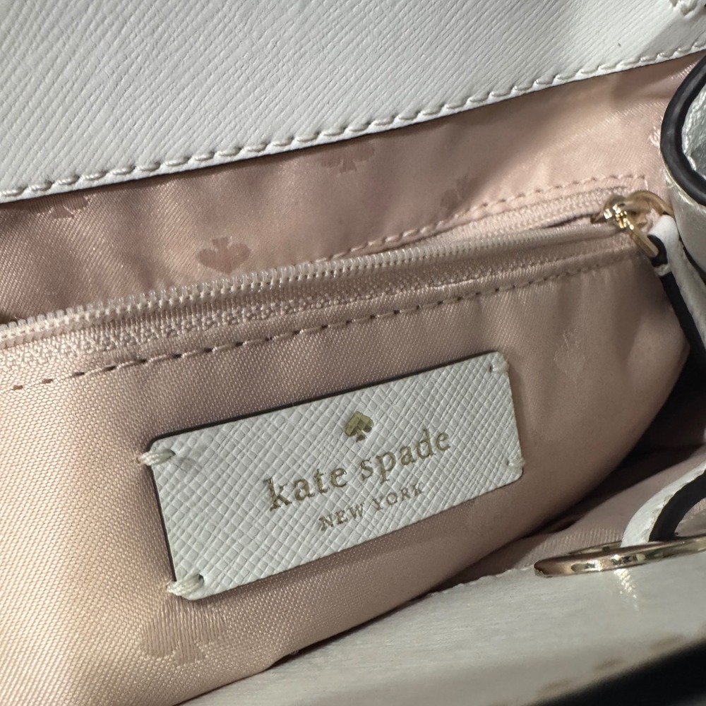 kate spade White Saffiano Leather Backpack - Picture 7 of 9